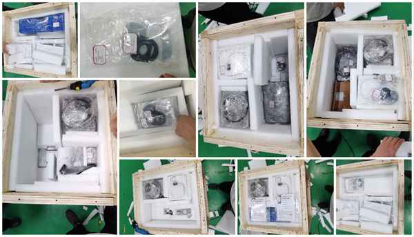 package of fluid loss cell